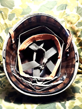 Casque USM1 Avril 1944, Jon Avant N°876B ,pattes Fixes évasé ,Liner Fireston,WW2