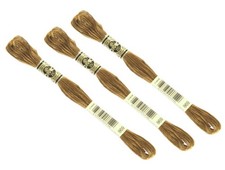 DMC 869 Lot 3 Échevettes Fils