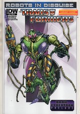 TRANSFORMERS Robots In Disguise #19 Dark Cybertron Prelude RARE VARIANT 2013