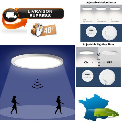 Plafonnier led détecteur - plafonnier,
