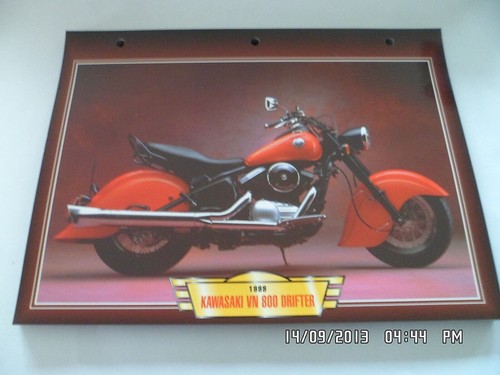 Carte fiche moto kawasaki - moto,