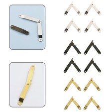 Charnières de meubles charnières de support boîtes à vin jaune 4 pièces cof