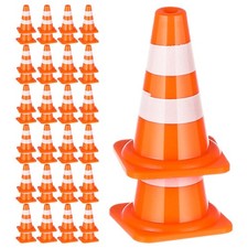  Lot de 100 mini cônes de signalisation en plastique pour entraînement,