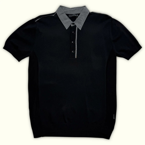 Izac polo noir excellent - izac,