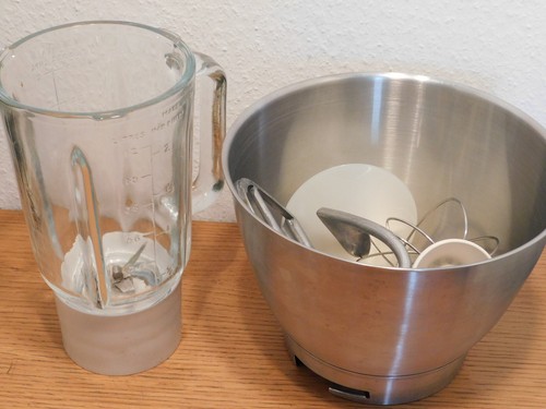 Lot ustensiles verre - +, +
