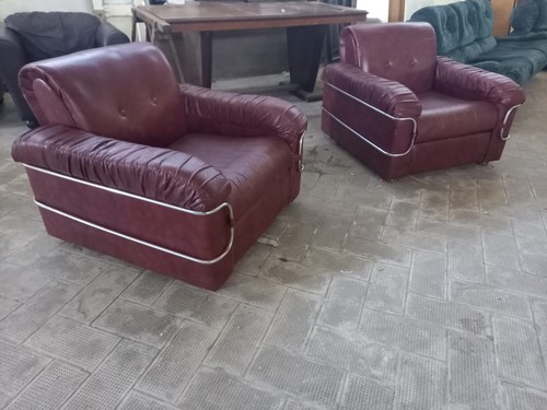 Paire fauteuils années 70 - de,
