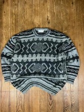 Pull maille vintage laine