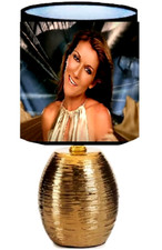 Lampe de chevet en Céramique. Personnage Céline Dion