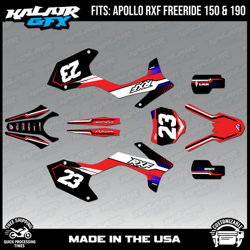 Graphics kit for apollo rxf - apollo,