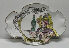 Très beau cendrier Peppermint Cordial Nuyens Bordeaux