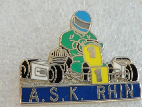 Pin kart karting ask rhin - pin,