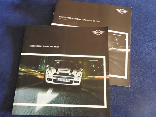 Catalogue accessoires mini one - accessoires,