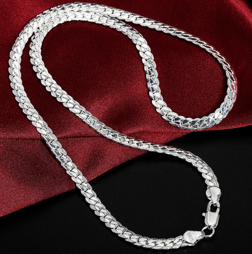 Collier chaîne maillons - chaîne, à