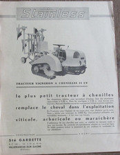 Catalogue, brochure, brochure tractors winemaker STAINLESS 15 hp