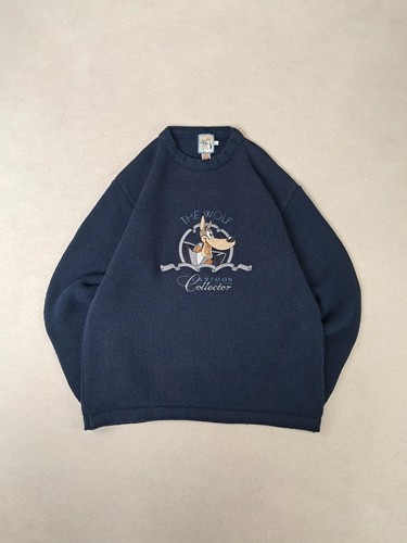 Pull embroided the wolf droopy - the,