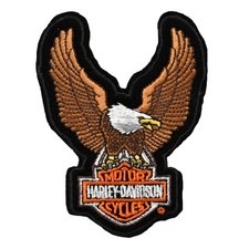 Harley Davidson Patch Upwing