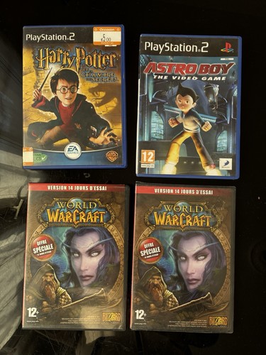 Lot jeux ps2 harry - jeux,