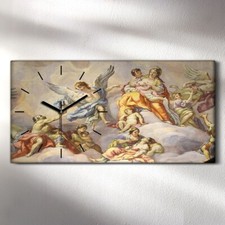 Horloge décorative sur toile