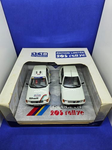 Coffret peugeot 205 rallye - coffret,