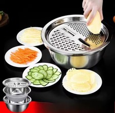 Coupe-Légumes Inox 3-en-1 