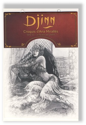Djinn carnet croquis 10 - djinn,