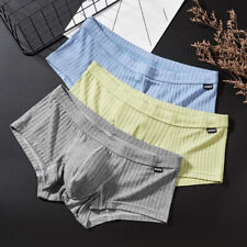 3 Pack Men's Sexy Underwear Low waist Briefs U Pouch Boxers Shorts Underpants