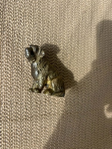 Petite figurine chien ancien - petite,