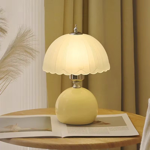 Lampe table bourgeon - lampe, fleur