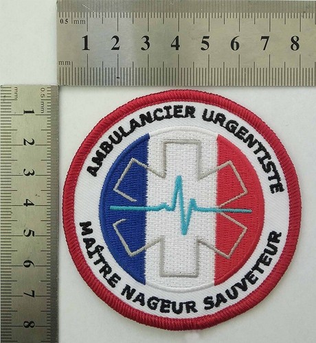 Ecusson ambulancier urgentiste - ambulancier,