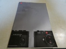 Catalogue Des Appareils Photo système LEICA M M8 M7 MP DE 2006 OBJECTIF 72 PAGES
