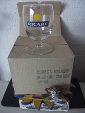 RICARD 4 verres ballon 17 cl