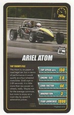 Top Trumps Sports cars. Ariel Atom