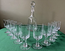 Carafe + 10 verres