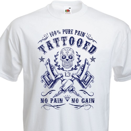 Shirt tattooed pain tattoo - tattooed,