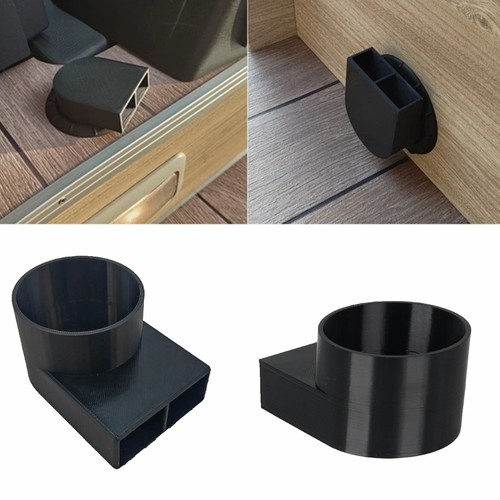 Outlet deflector adapter for - deflector,
