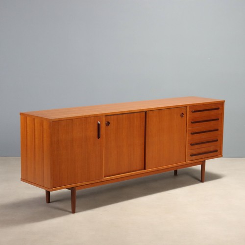 Buffet vintage teck - teck, volets