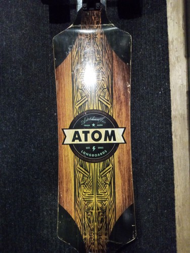 Atom drop deck - longboard, with