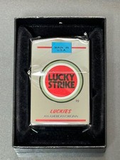 Zippo LUCKY STRIKE LUCKIES Limited Made in 1996 Lighter