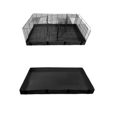 Revêtement de cage pour cochon d'Inde, fond en bâche imperméable pour