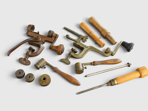 Lot anciens outils - lot,
