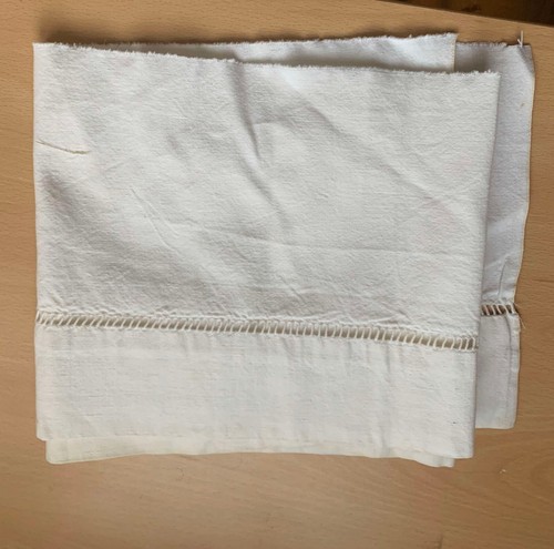 Linge ancien retour drap - de,