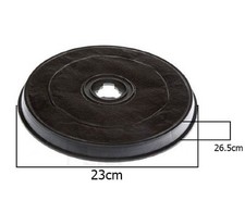 Filtre Pour Hotte À Charbon Actif Ø233 H20 Faber Ariston Zanussi C00090694
