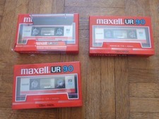lot de 3 cassette vierge tape