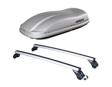 BARRES LP56+ COFFRE DE TOIT FARAD 400 LT POUR BMW SÉRIE 1 COUPÉ DE 2008