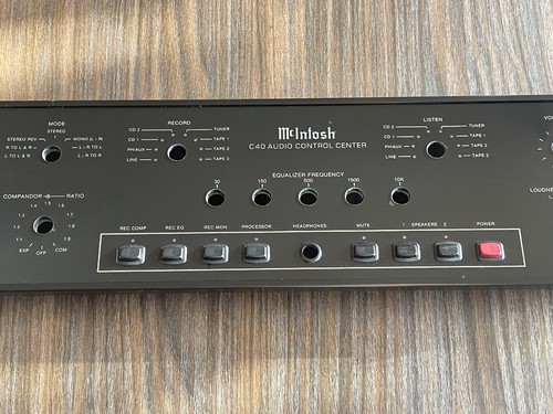 Mcintosh c40 preamplifier - mcintosh,