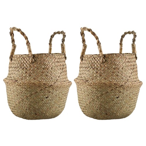 Panier vannerie d herbe - panier, d'herbe
