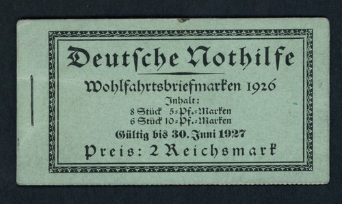 Carnet timbres reich - du,