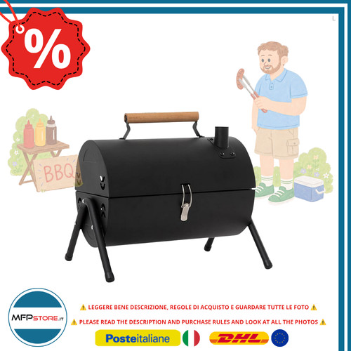 Barbecue charbon portable - à,