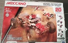 Meccano 15206, Jeu De Construction - Course Du Désert 20 Modèles  260 Pcs