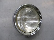 DUCATI SINGLE 250 350 BEVEL NARROW WIDE CASE APRILIA 6V HEADLIGHT BULB AND RING